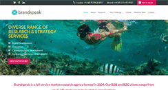 Desktop Screenshot of brandspeak.co.uk
