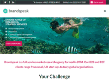 Tablet Screenshot of brandspeak.co.uk